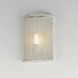 Cestino 1 Light 8.25 inch Weathered White Wall Sconce Wall Light