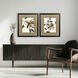 Gesture Bloom Brown and Rust and Multi and Beige Framed Art, Propac