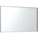Monet 36 X 20 inch Silver Wall Mirror