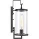 Hopkins 1 Light 15.5 inch Charcoal Outdoor Wall Sconce