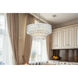 Emilia 6 Light 21 inch Chrome Pendant Ceiling Light