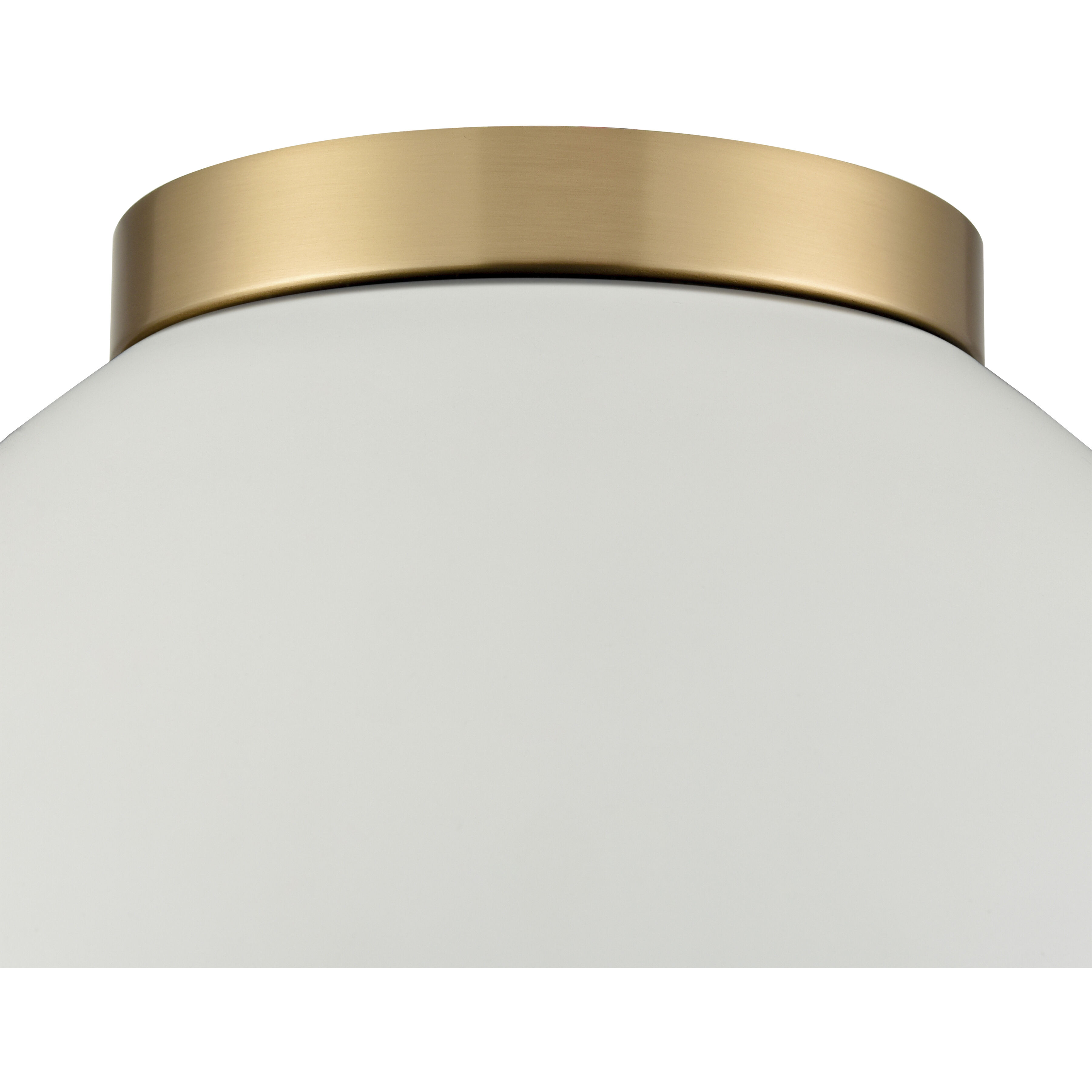 Pelham 2 Light 10 inch Satin Brass Flush Mount Ceiling Light