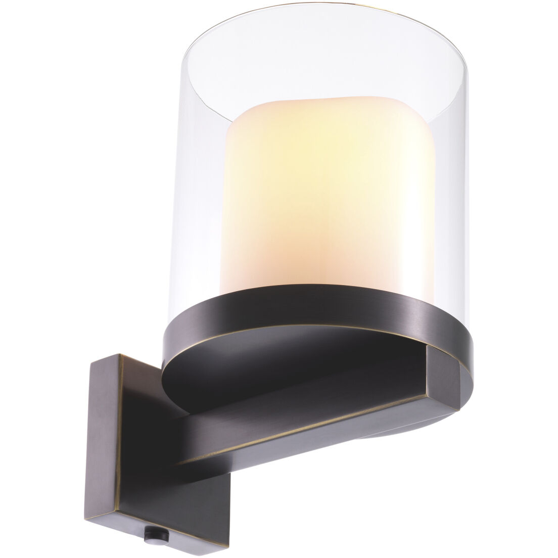 Donovan Wall Lamp Wall Light in Bronze Highlight