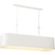 Minka-Lavery Lodelle 4 Light 48 inch Matte White Island Chandelier Ceiling Light 1806-44B - Open Box