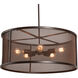 Austin 5 Light 24 inch Bronze Pendant Ceiling Light