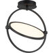 Studio 23 LED 16.5 inch Coal Semi Flush Ceiling Light