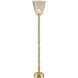 Bleecker 61.5 inch 15 watt Aged Brass Floor Lamp Portable Light