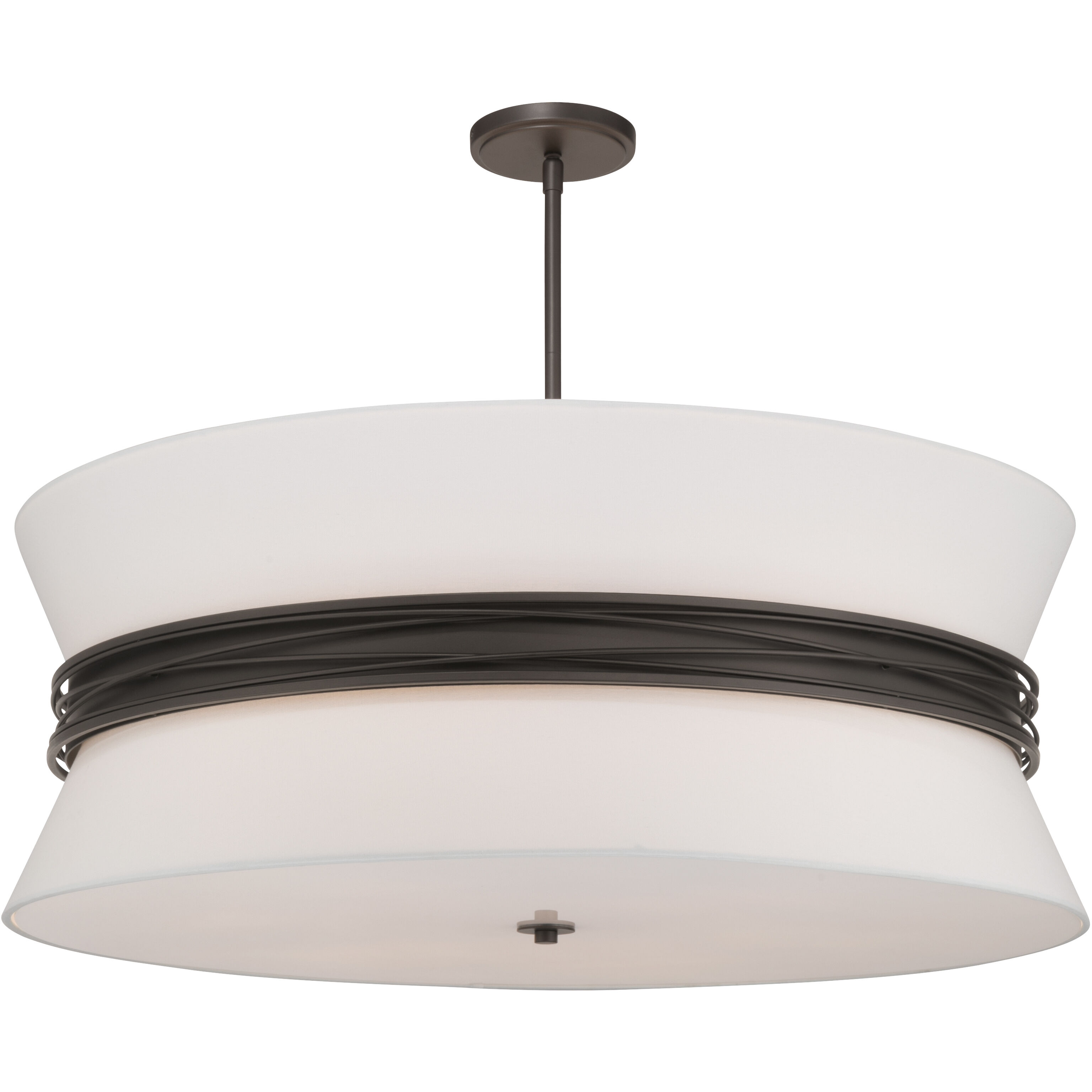 Dalvor 6 Light 36 inch Dark Bronze Pendant Ceiling Light