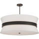 Dalvor 6 Light 36 inch Dark Bronze Pendant Ceiling Light