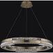 Dama 28 inch Winter Brass Pendant Ceiling Light