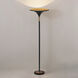 Lodi 72 inch 14.00 watt Matte Black Torchiere Portable Light