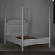 Bachelor White Wash Bed, Queen
