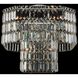 Livelli 6 Light 20 inch Polished Chrome Semi Flush Mount Ceiling Light