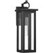 Boadie 1 Light 18.5 inch Matte Black Outdoor Sconce