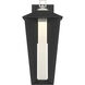 Andson LED 18.75 inch Satin Nickel-Sand Black Mix Outdoor Wall Sconce