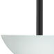 Trilo 15 LED Black Stem Pendant Ceiling Light
