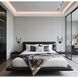 Dahlia LED 7 inch Plaster Black Wall Sconce Wall Light