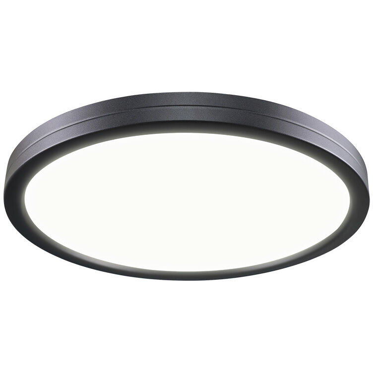 Stratos LED 11.88 inch Matte Black Ceiling Mount Ceiling Light
