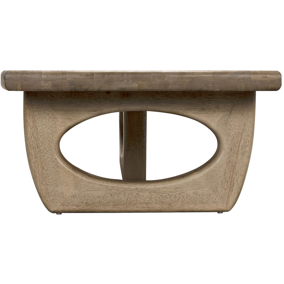 Douglas 72 X 37.5 inch Bleached Walnut Coffee Table