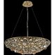 Ciottolo 8 Light 24 inch Brushed Champagne Gold Pendant Ceiling Light