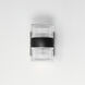 Modular LED 7.75 inch Black Outdoor Wall Mount