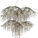 Autumn Twilight 40 inch 60.00 watt Mystic Gold Chandelier Ceiling Light, Large
