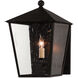 Bening 1 Light 14.75 inch Midnight Outdoor Wall Sconce, Small