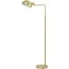 Canada 58 inch 100.00 watt Satin Brass Floor Lamp Portable Light
