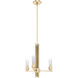 Gatz 3 Light 18 inch Alturas Gold Chandelier Ceiling Light