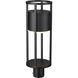 Luca LED 21.75 inch Black Outdoor Post Mount Fixture