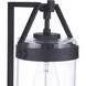 Franklin 1 Light 17 inch Midnight Outdoor Post Mount