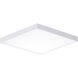 Trim LED 6.25 inch White Flush Mount Ceiling Light