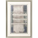 Motif Neutral and Gray and Blue and Metallic Framed Art, The Studio