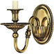 Cambridge 1 Light 4.5 inch Burnished Brass Indoor Wall Sconce Wall Light