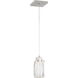Putnam Place LED 3 inch Brushed Nickel Mini Pendant Ceiling Light