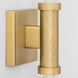 Monet 2 Light 4.75 inch Aged Brass Sconce Wall Light