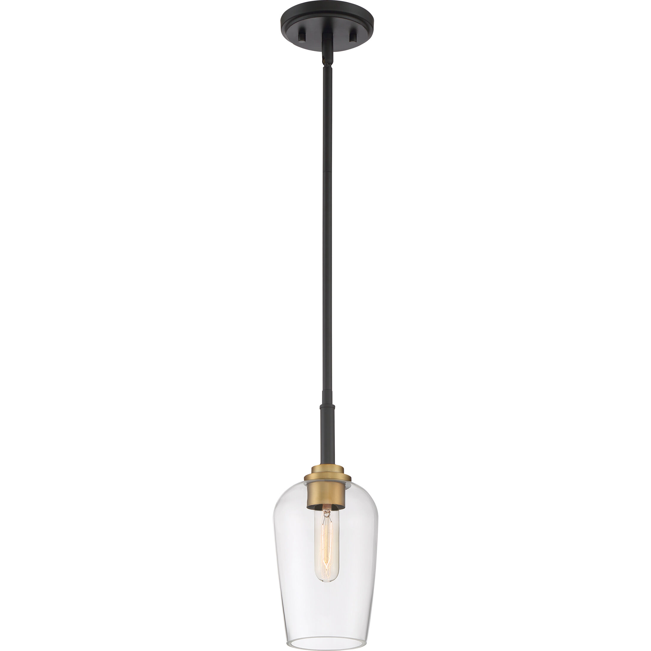 Sagamore 1 Light 5 inch Earth Black Mini Pendant Ceiling Light