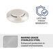 Surface Mounted Indicator Light 12 2.8 watt Stainless Steel Path Indicator Light in 2700K Warm LED, WAC Landscape