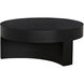 Steward 36 X 36 inch Matte Black Coffee Table, C