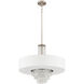 Carlisle 5 Light 22 inch Brushed Nickel Chandelier Ceiling Light
