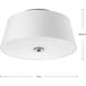 Arden 2 Light 14 inch Brushed Nickel Flush Mount Ceiling Light