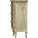 Sheffield 3 Drawer 2 Drawer Accent Cabinet in Beige
