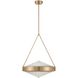 Agate 4 Light 20 inch Champagne Gold Pendant Ceiling Light