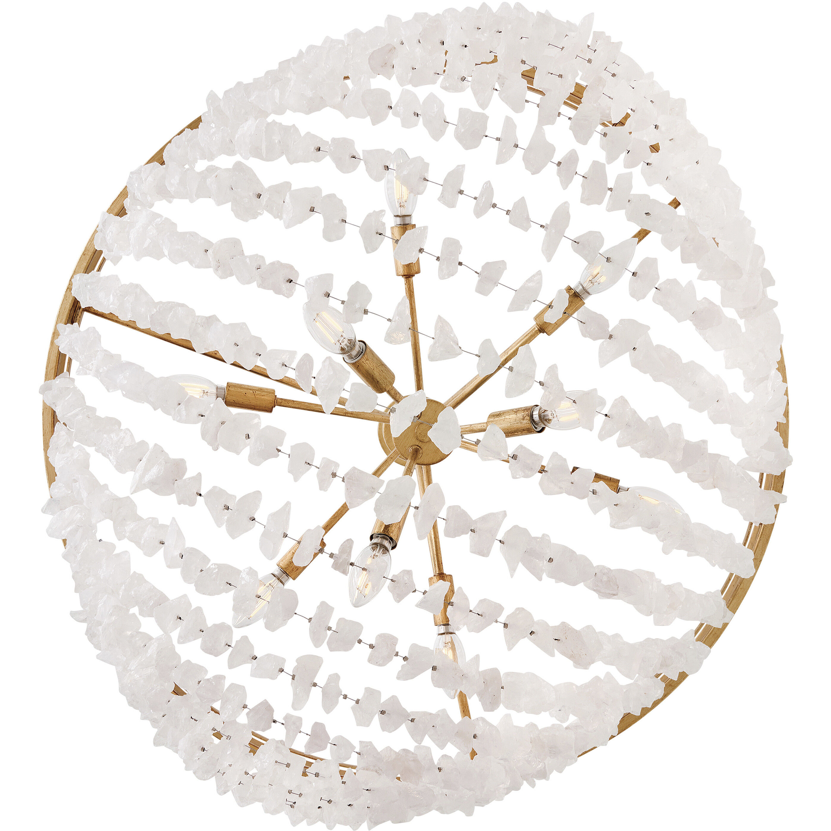 Myra 9 Light 35 inch Distressed Brass Chandelier Ceiling Light