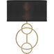 Laurel Sconce Wall Light in Black