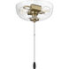 Bejamin LED Satin Brass Light Kit