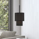 Bainbridge 1 Light 7 inch Black Mini Pendant Ceiling Light