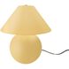 Avola 16.75 inch 120.00 watt Muted Yellow and Brushed Brass Portable Lamp Portable Light