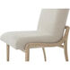 Catalina Dune Dining Side Chair, Wooden, Upholstered