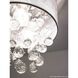 Tahnee 2 Light 12 inch Polished Chrome Flush Mount Ceiling Light